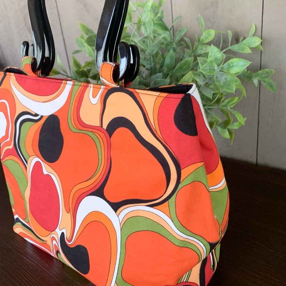 Mini Patterned Handbag - image 4
